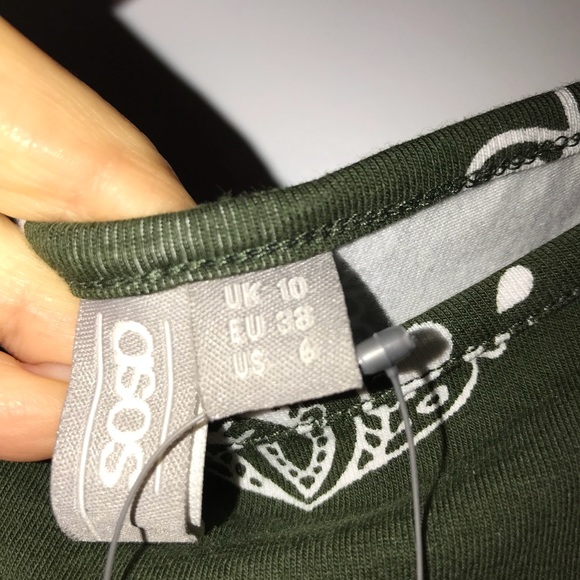 ASOS DESIGN dress with double split - Picture 4 of 4